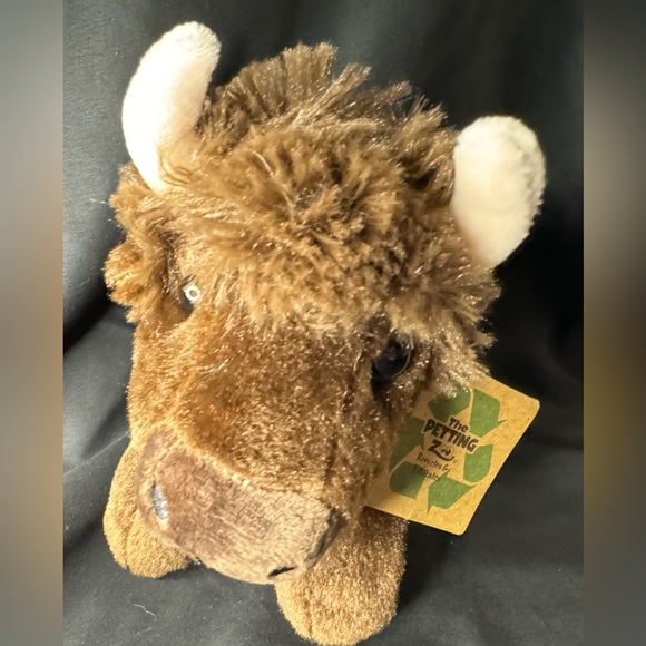 🌼5/$20🌼 NWT The Petting Zoo Bison 🦬 Plush - Picture 1 of 4